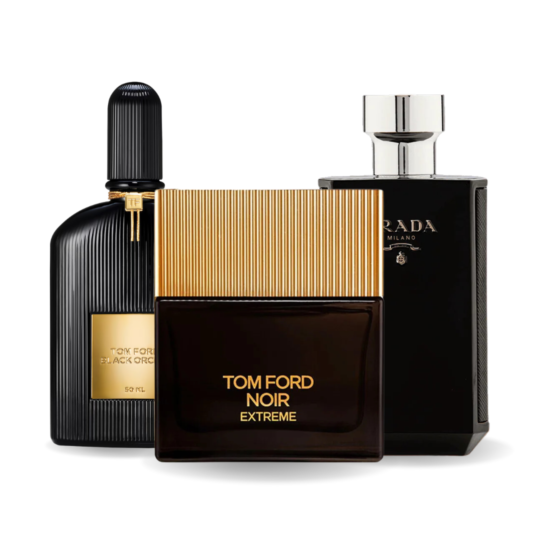 Zestaw 3 perfum | BLACK ORCHID, NOIR EXTREME, PRADA INTENSE 100 ml