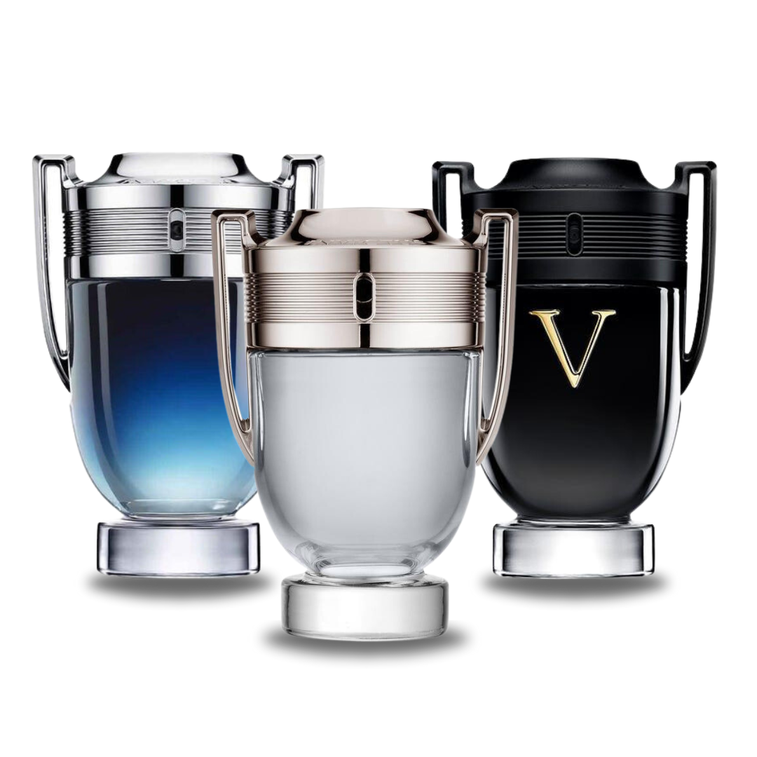 Zestaw 3 perfum | Paco Rabanne INVICTUS LEGEND, Paco Rabanne INVICTUS i Paco Rabanne INVICTUS VICTORY 100 ml