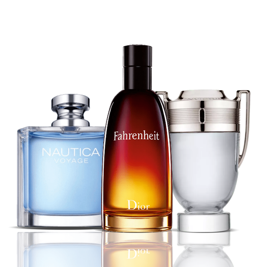 Zestaw 3 perfum | Nautica + Fahrenheit + Invictus 100 ml